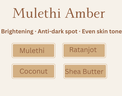 LATHR - Mulethi Amber Soap | Mulethi, Ratanjot, Coconut, Shea Butter |